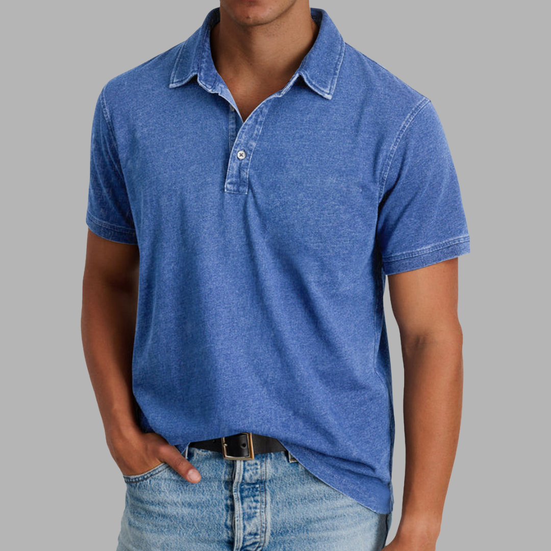 Jan | Zacht gewassen polo voor comfort en stijl