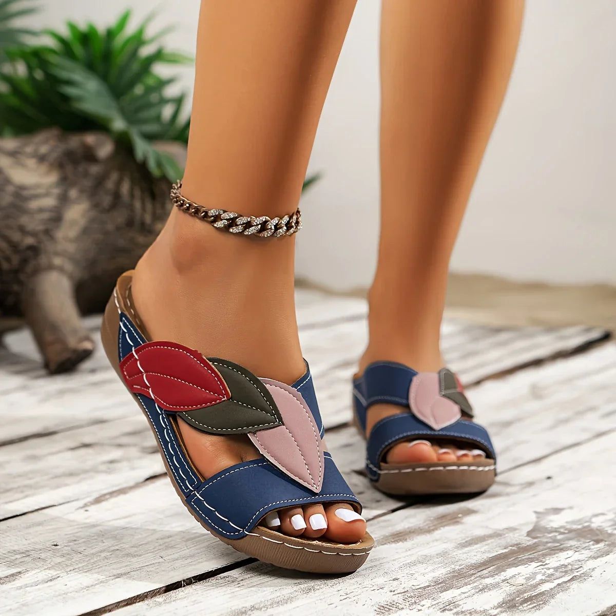 Annemarie | Instap Sandalen