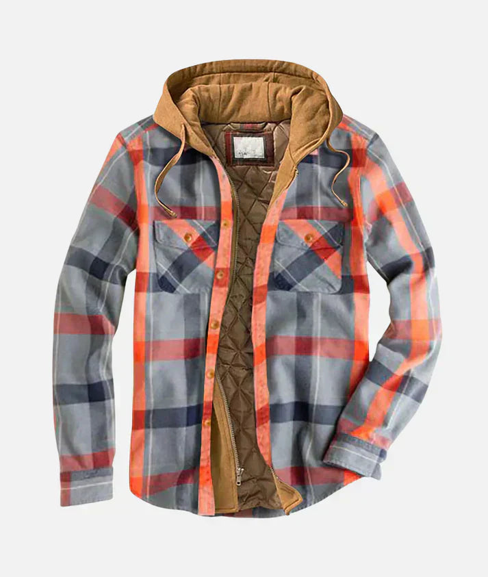 Jeroen | Veste patchwork met ruitpatroon