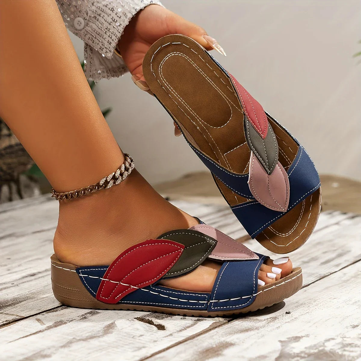 Annemarie | Instap Sandalen