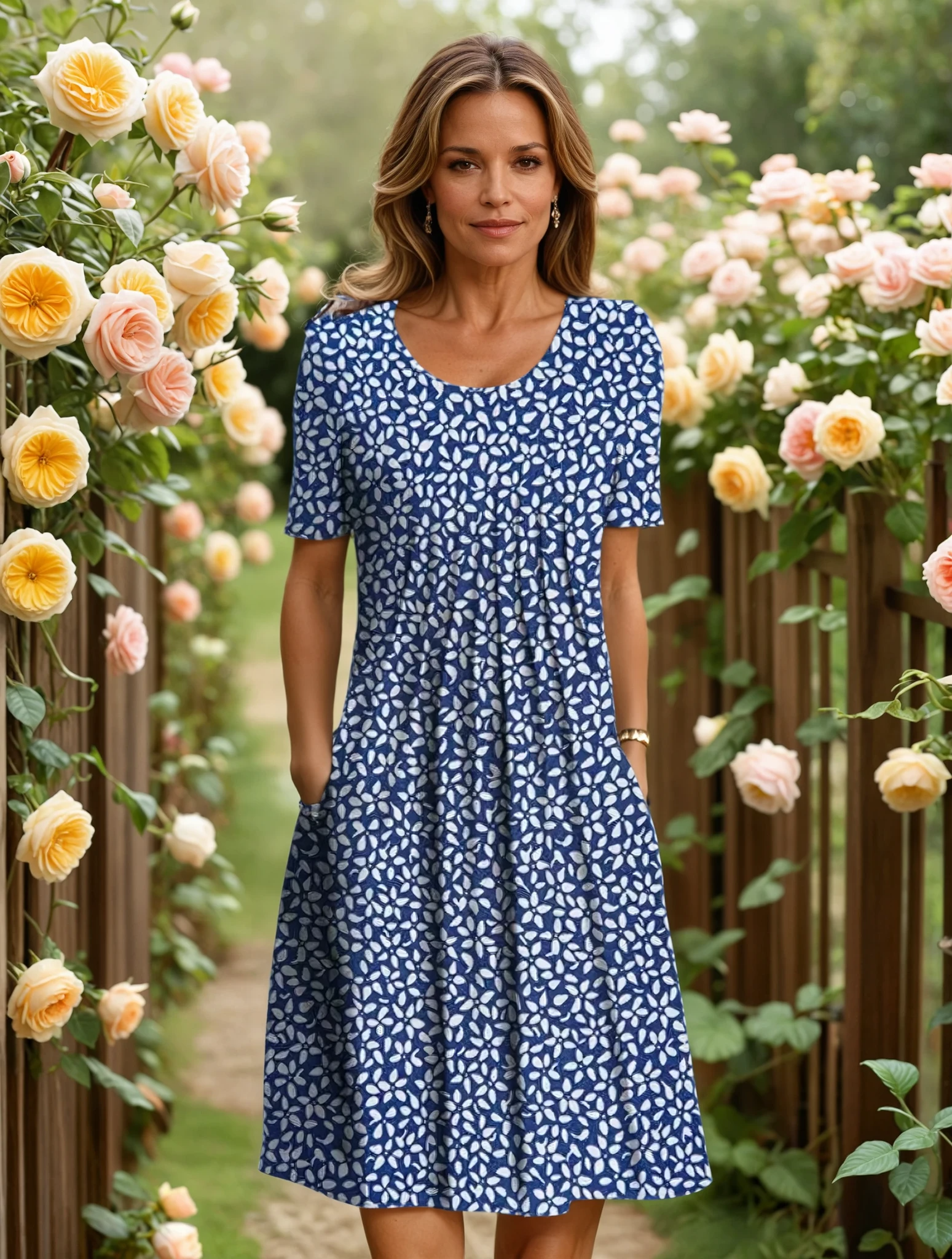 Lieve | Elegante jurk met buikbedekking