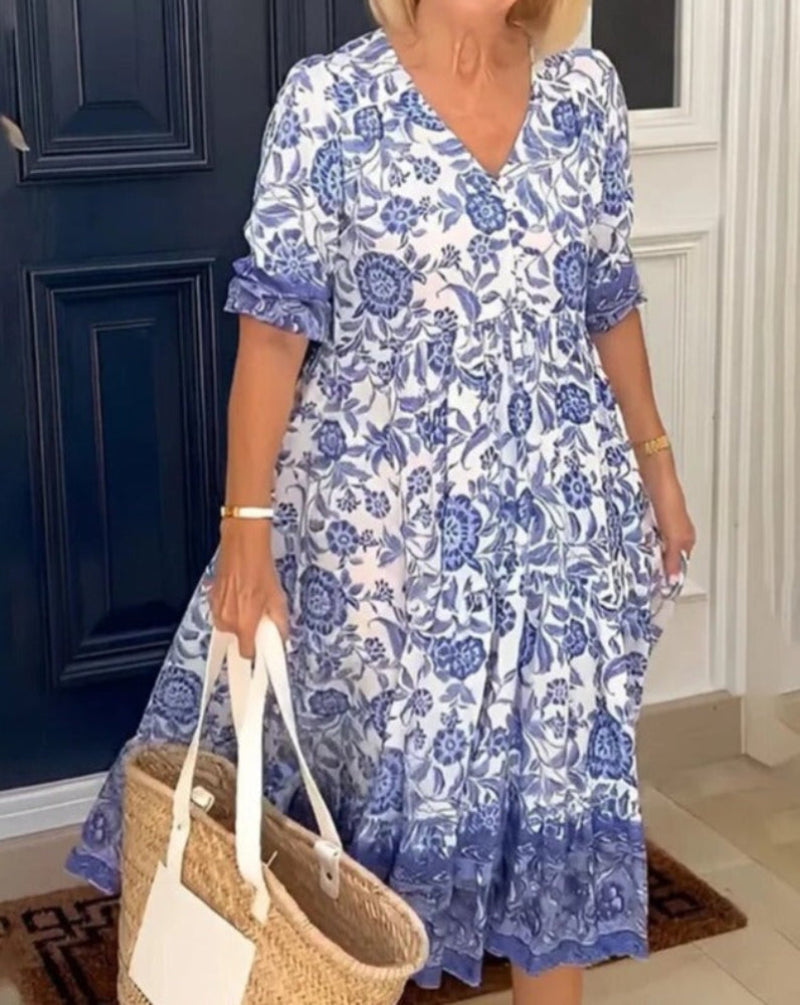 Elly | Elegante en comfortabele zomerjurk voor elke dag