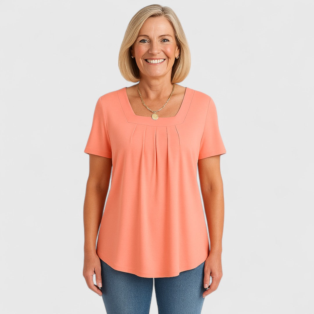 Catharina | T-shirt met een ontspannen pasvorm