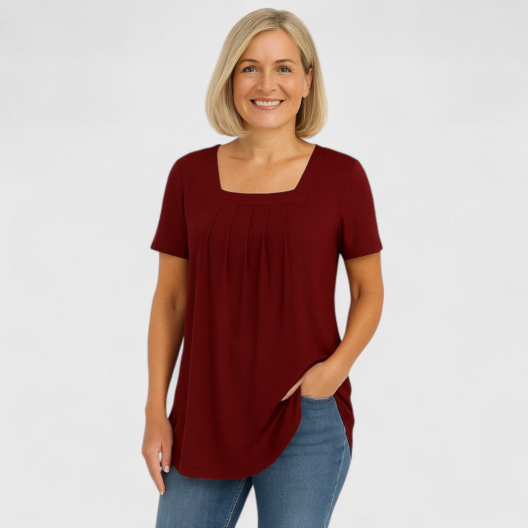 Catharina | T-shirt met een ontspannen pasvorm