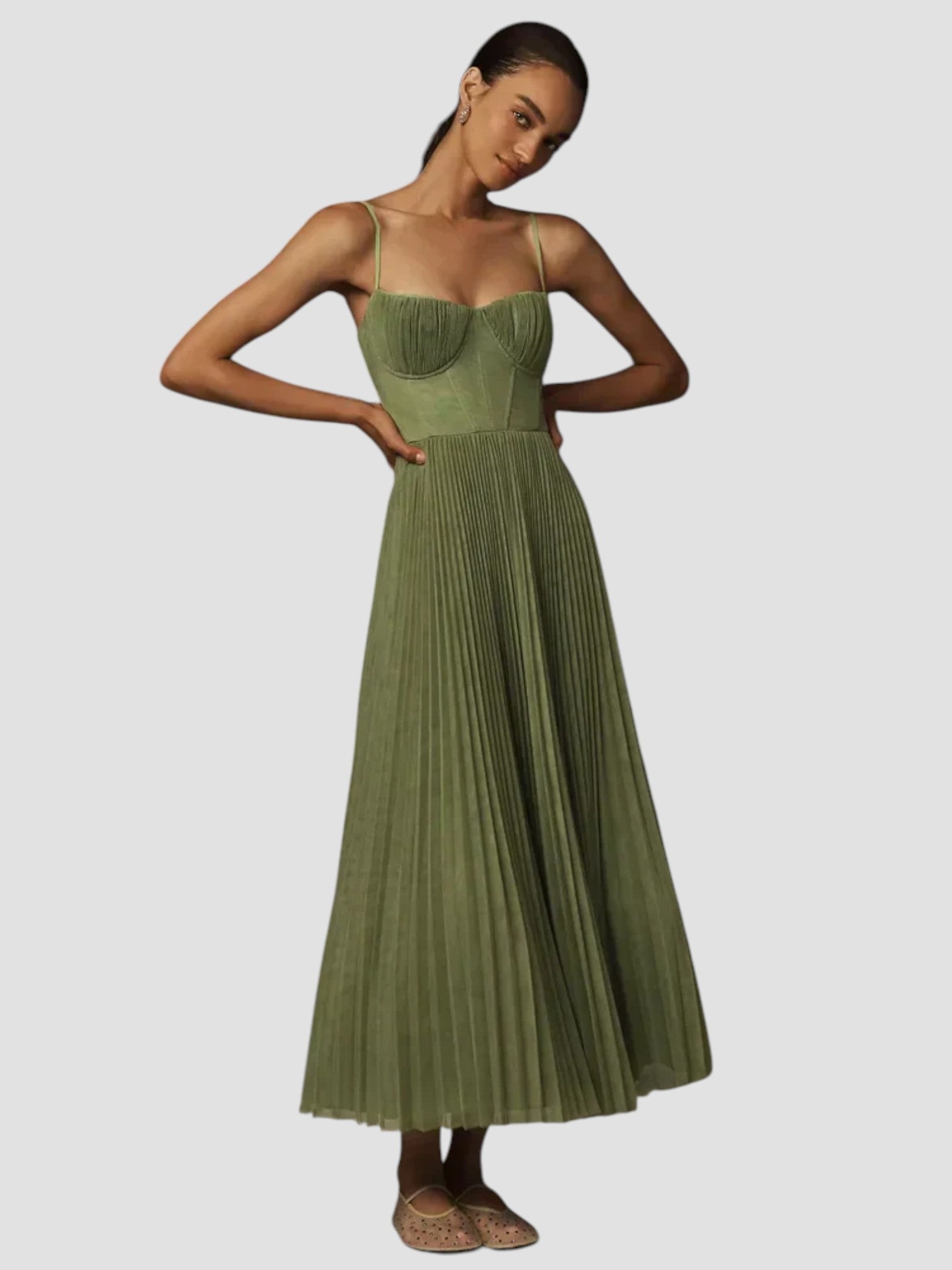 Elly | Lange Jurk