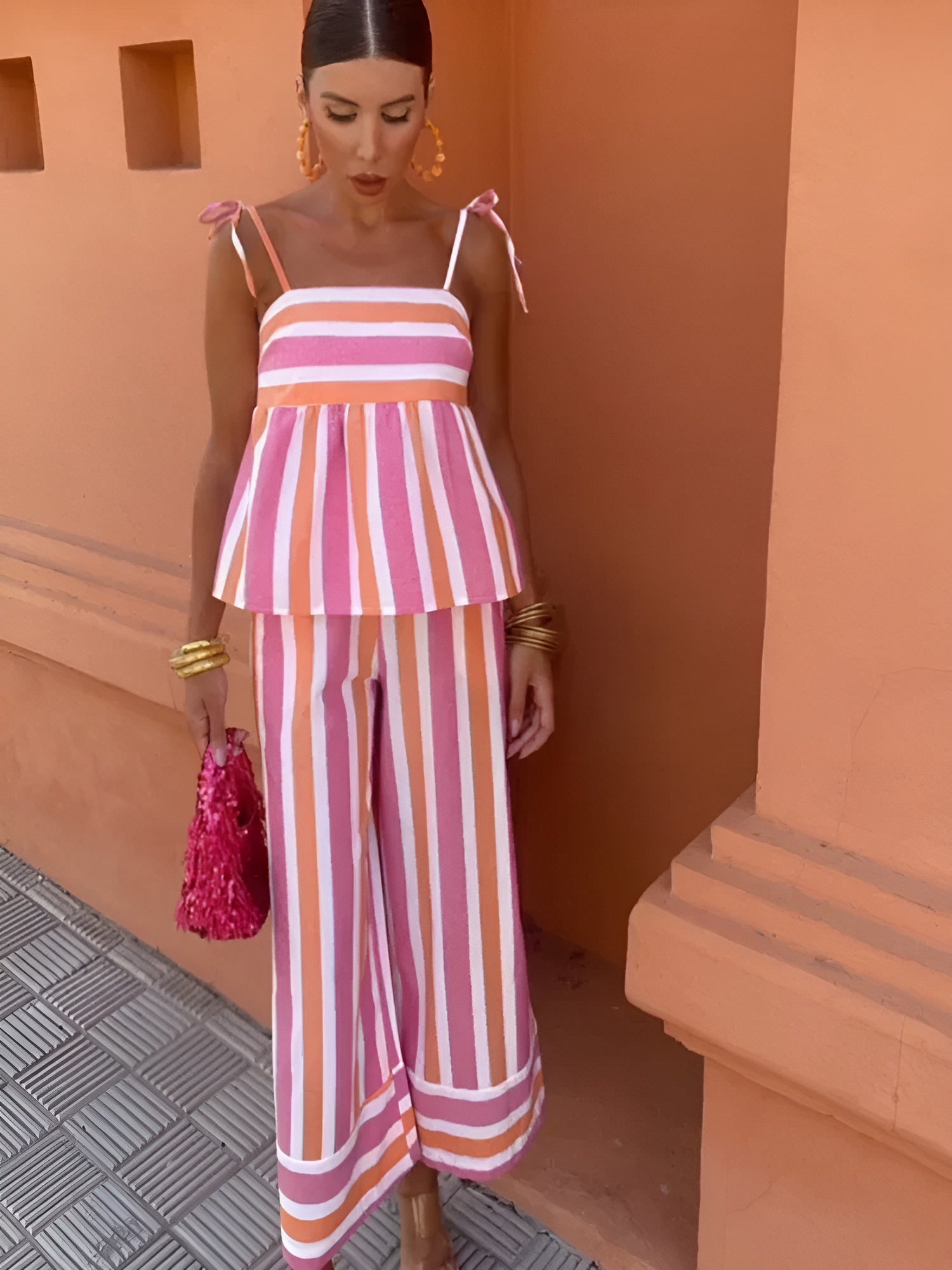 Saskia | Gedrukt Zomeroutfit