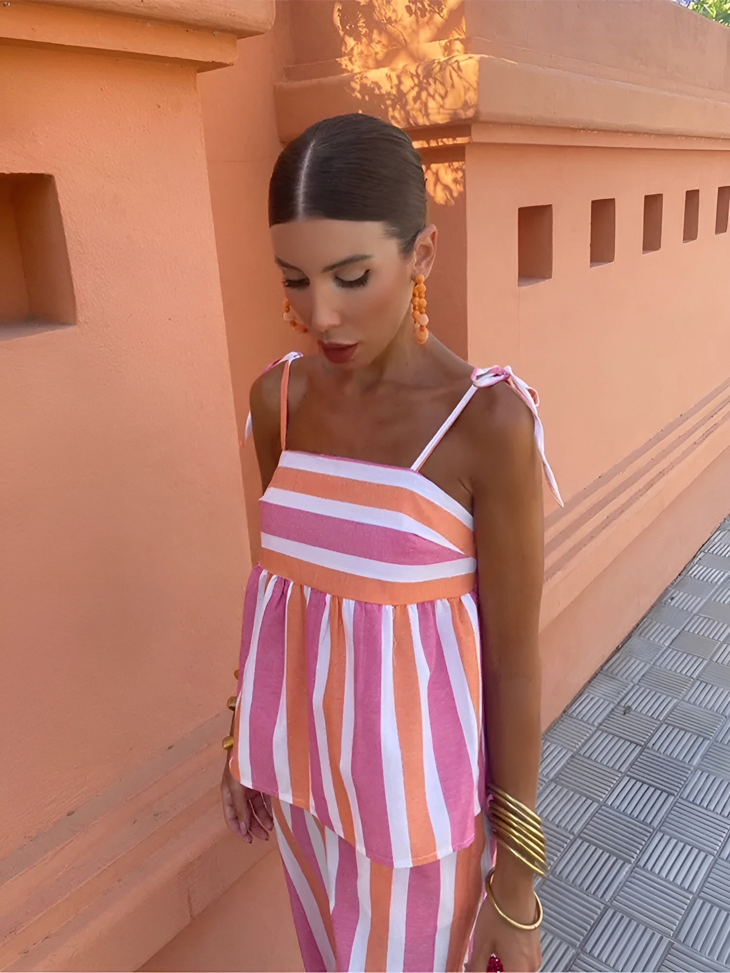 Saskia | Gedrukt Zomeroutfit