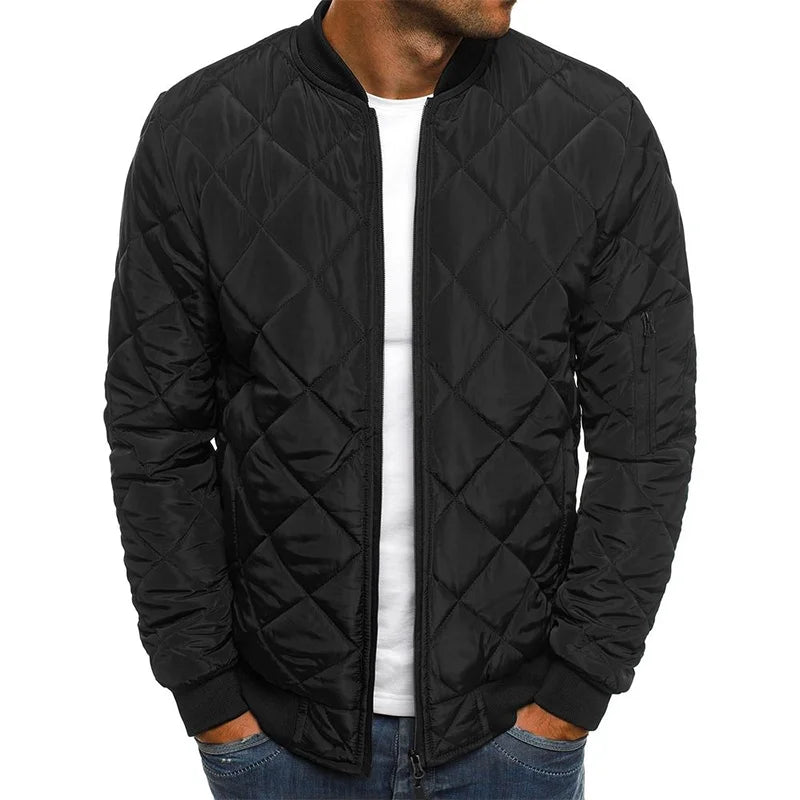 AMBROGIO | CASUAL JACKET VAN PREMIUM KWALITEIT MET RUITPATROON