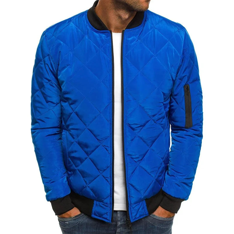 AMBROGIO | CASUAL JACKET VAN PREMIUM KWALITEIT MET RUITPATROON