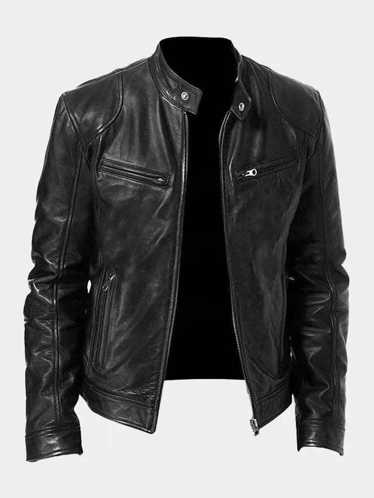 ROGER | CASUAL LEEREN JAS VOOR HEREN