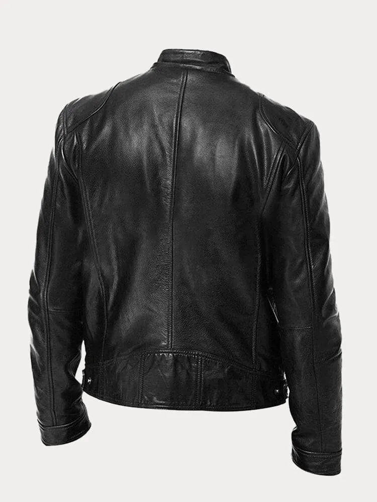 ROGER | CASUAL LEEREN JAS VOOR HEREN