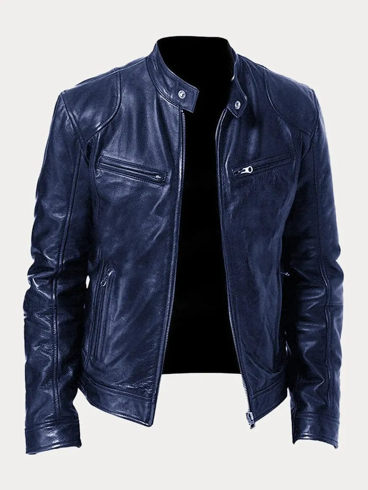 ROGER | CASUAL LEEREN JAS VOOR HEREN