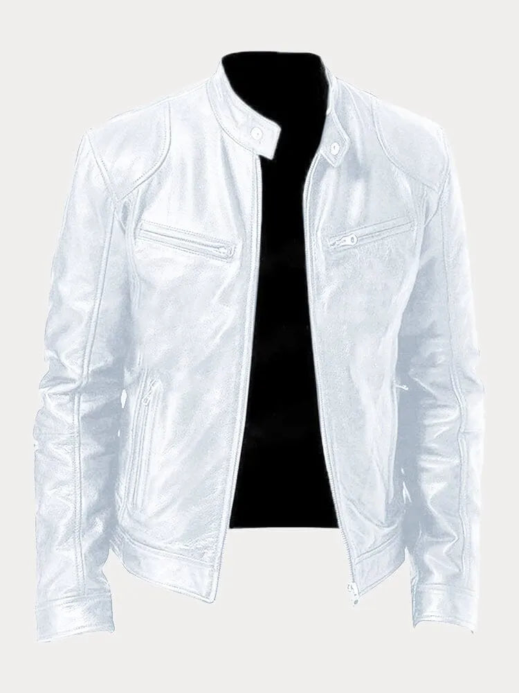 ROGER | CASUAL LEEREN JAS VOOR HEREN