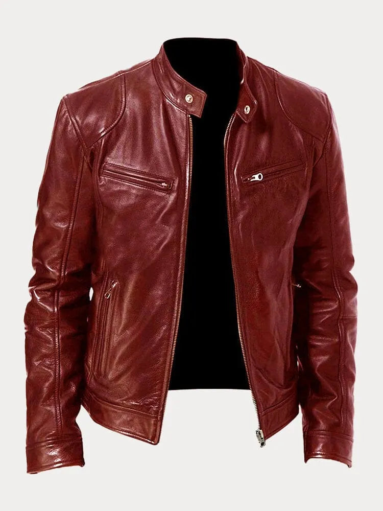 ROGER | CASUAL LEEREN JAS VOOR HEREN