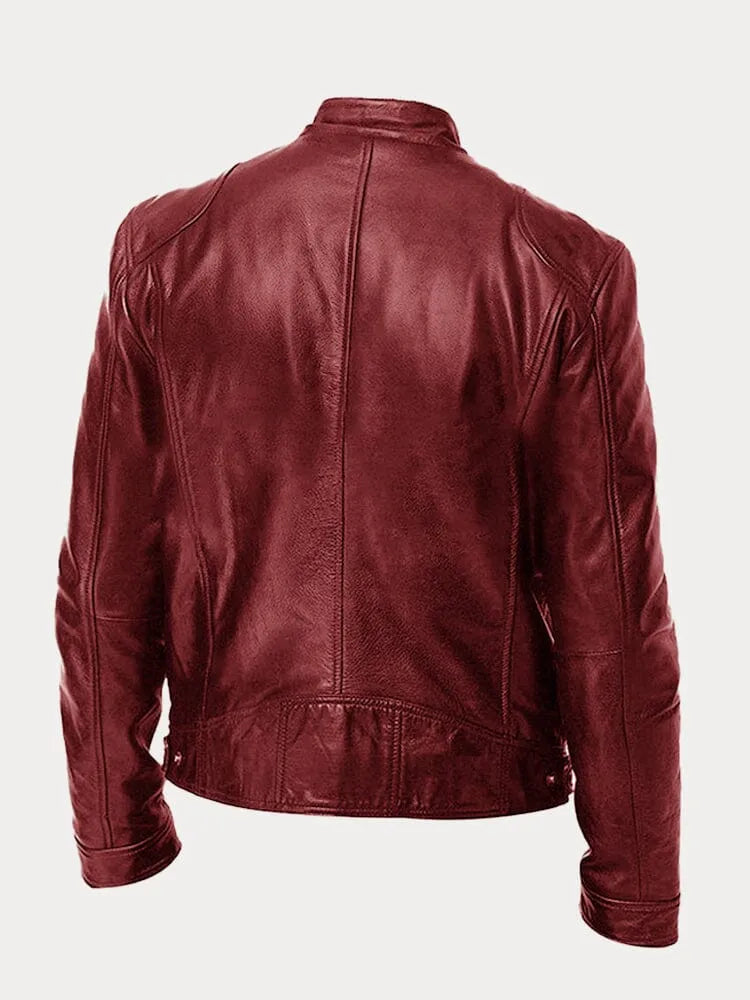 ROGER | CASUAL LEEREN JAS VOOR HEREN