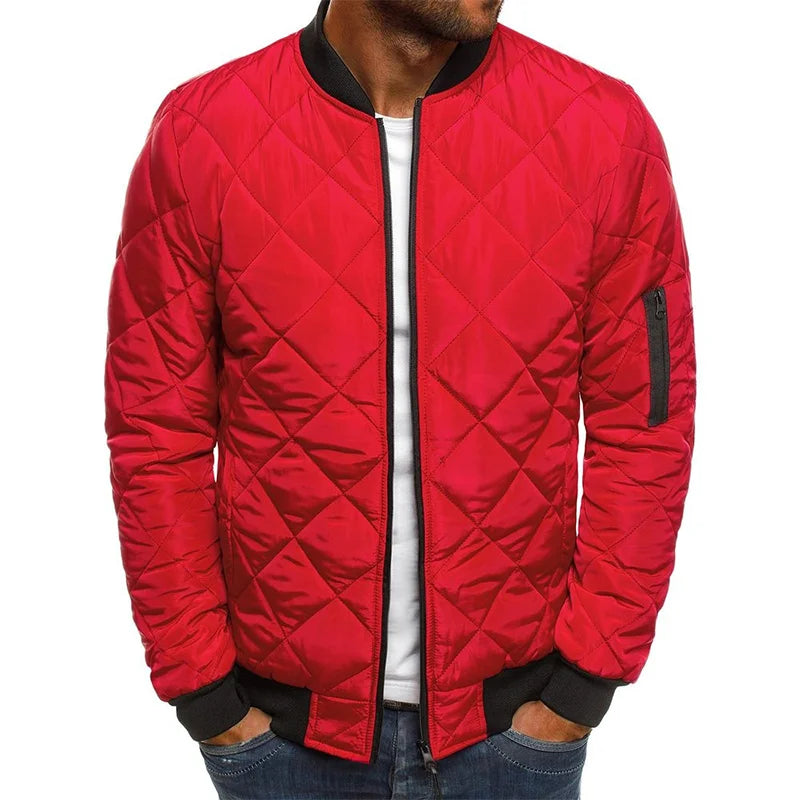 AMBROGIO | CASUAL JACKET VAN PREMIUM KWALITEIT MET RUITPATROON