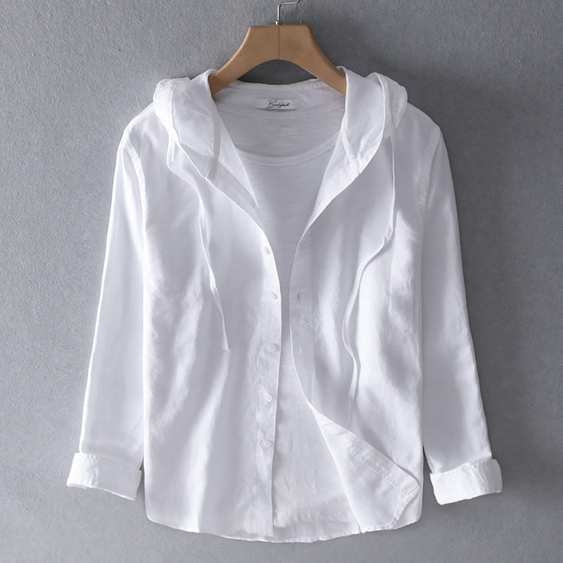 VIRGINIA | Lichte casual en veelzijdige blouse met capuchon