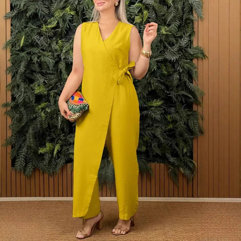 Lieve | Elegante V-hals jumpsuit