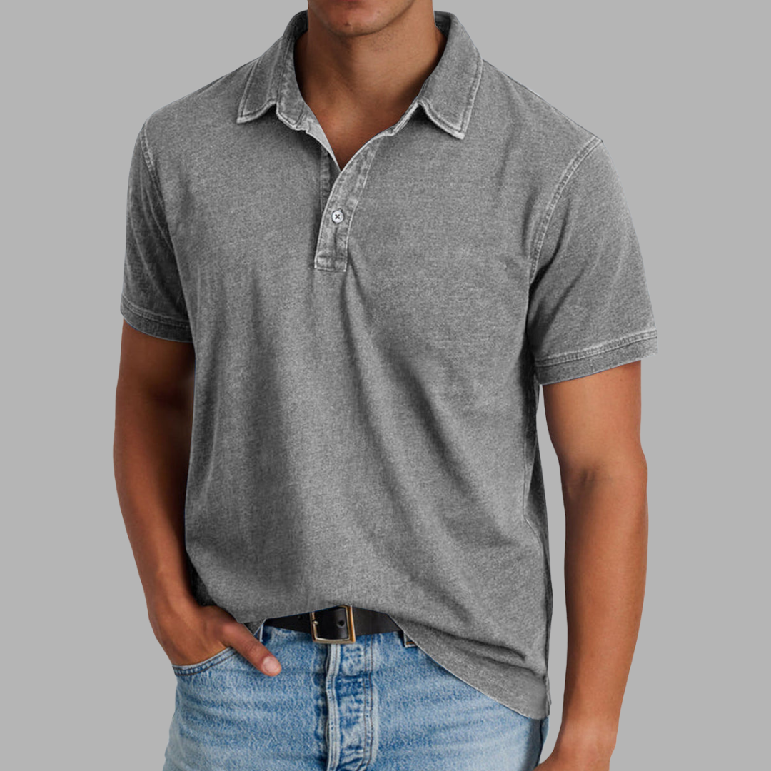 Jan | Zacht gewassen polo voor comfort en stijl