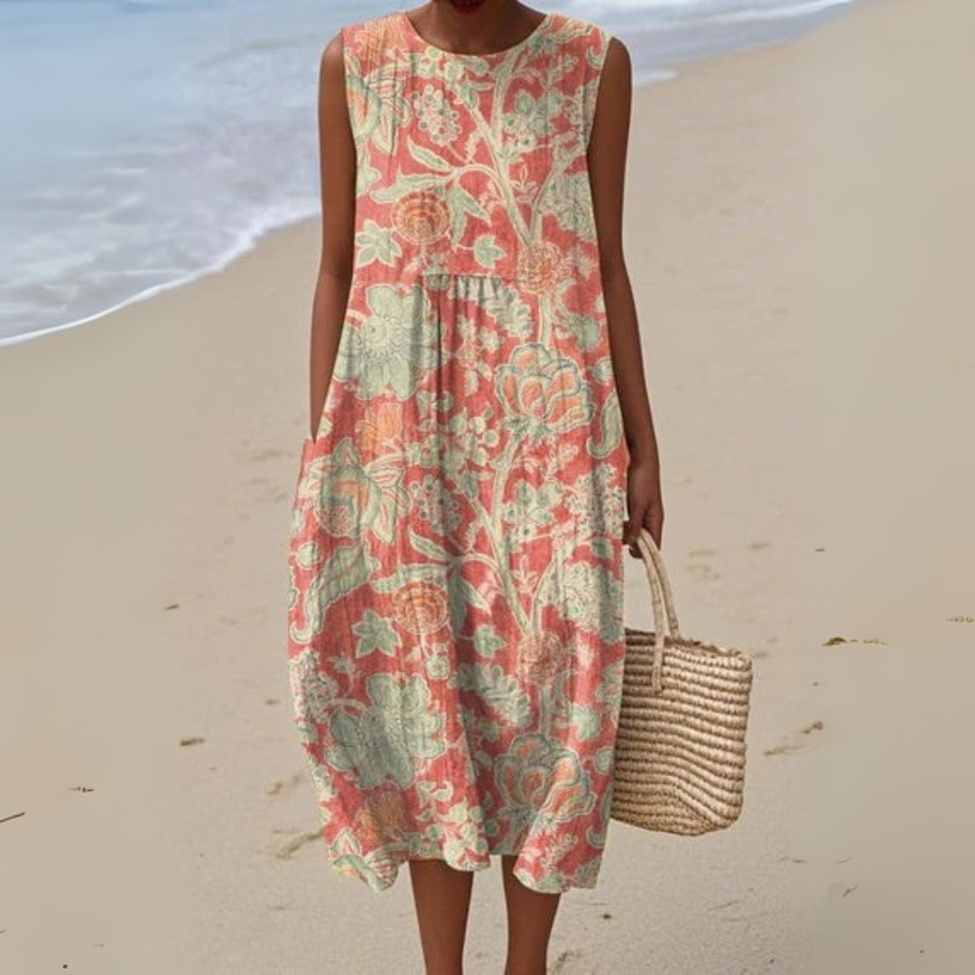 Tonie | Vintage Bloemenjurk
