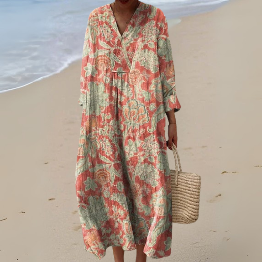 Tonie | Vintage Bloemenjurk