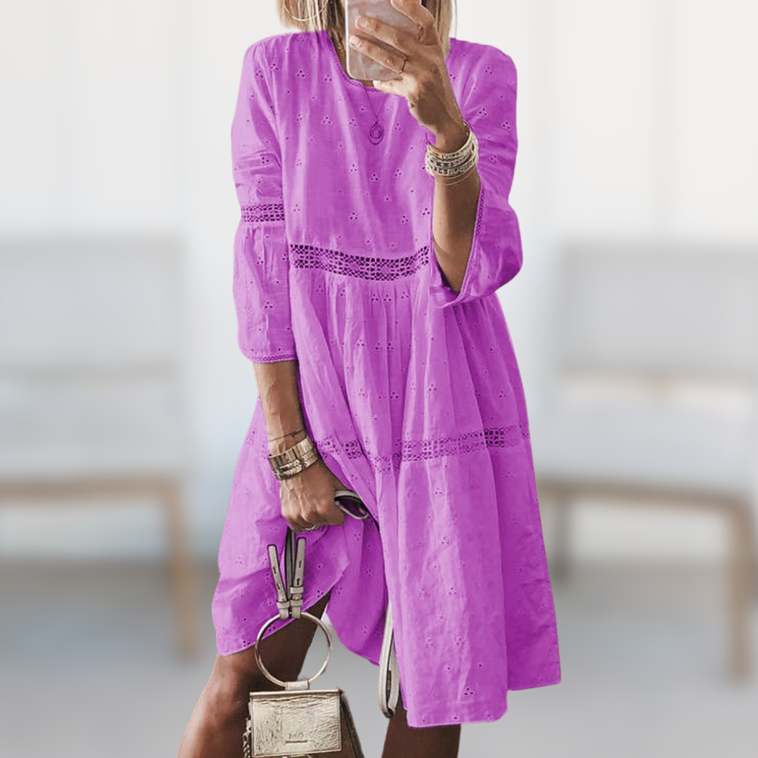 JOLIE | ELEGANTE GEBROIDE JURK