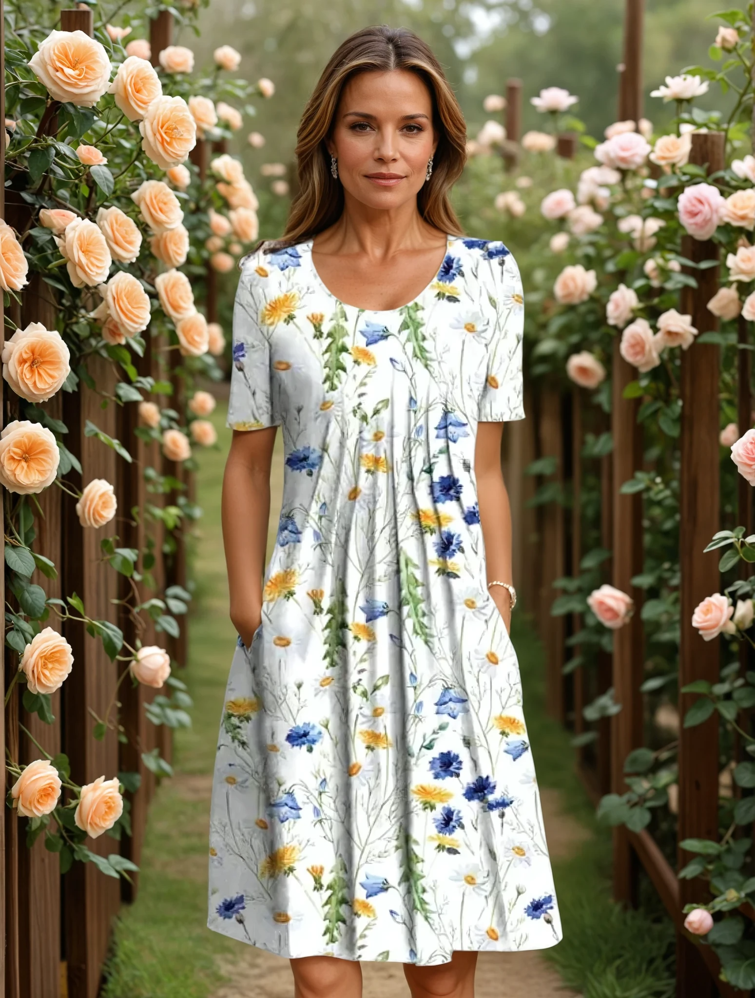 Lieve | Elegante jurk met buikbedekking