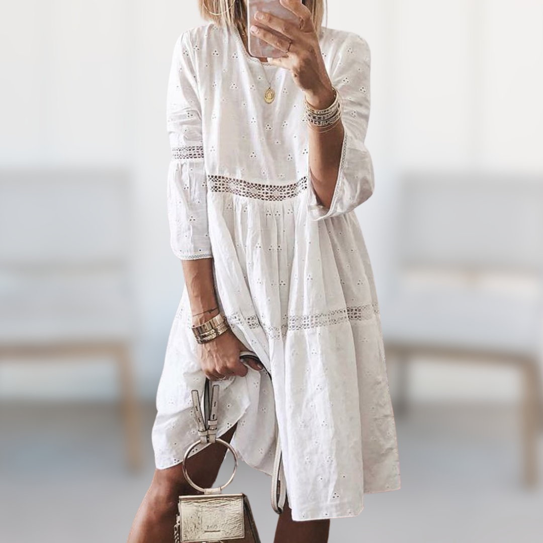 JOLIE | ELEGANTE GEBROIDE JURK