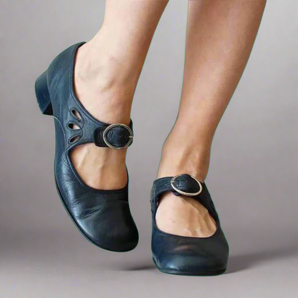 Carline | Orthopedische Leren Sandalen met Comfortabele Wedge Zool