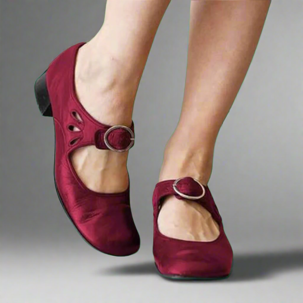 Carline | Orthopedische Leren Sandalen met Comfortabele Wedge Zool