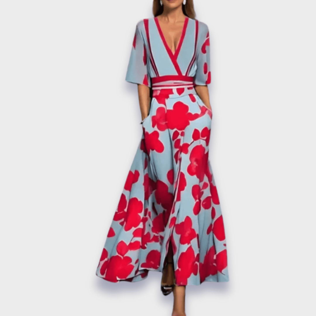 ANNEKE | ELEGANTE JURK IN KOSTBAAR STOF