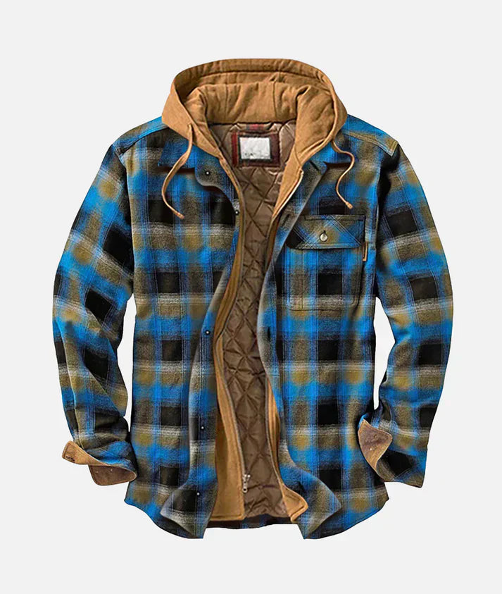 Jeroen | Veste patchwork met ruitpatroon