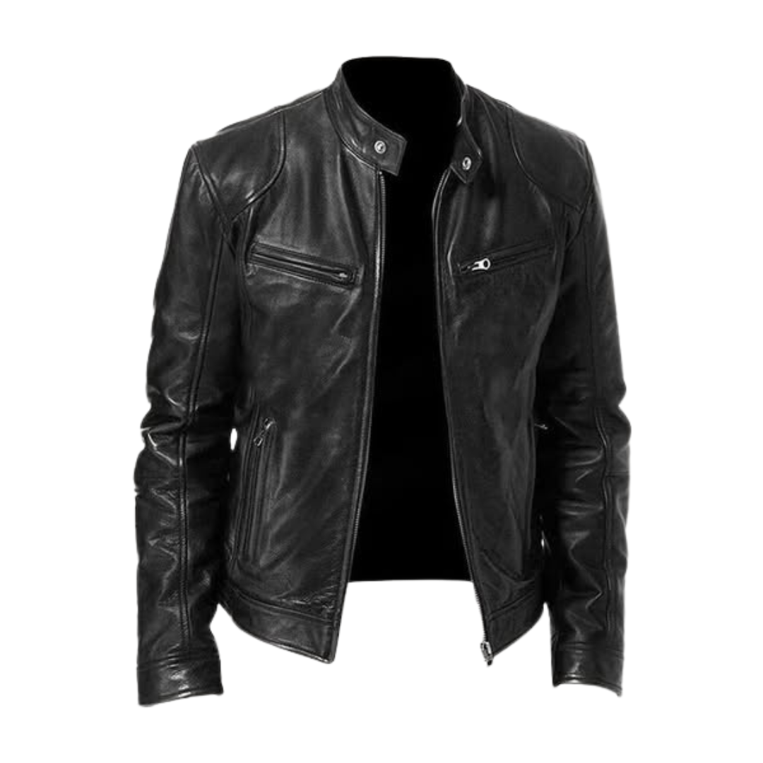 ROGER | CASUAL LEEREN JAS VOOR HEREN