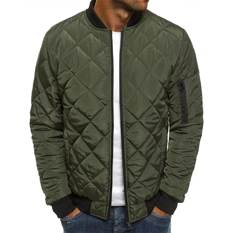 AMBROGIO | CASUAL JACKET VAN PREMIUM KWALITEIT MET RUITPATROON