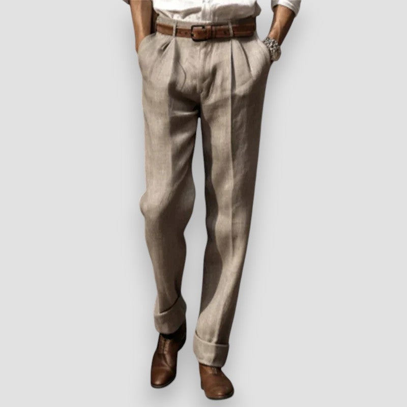 Janus | Klassieke Linnen Broek