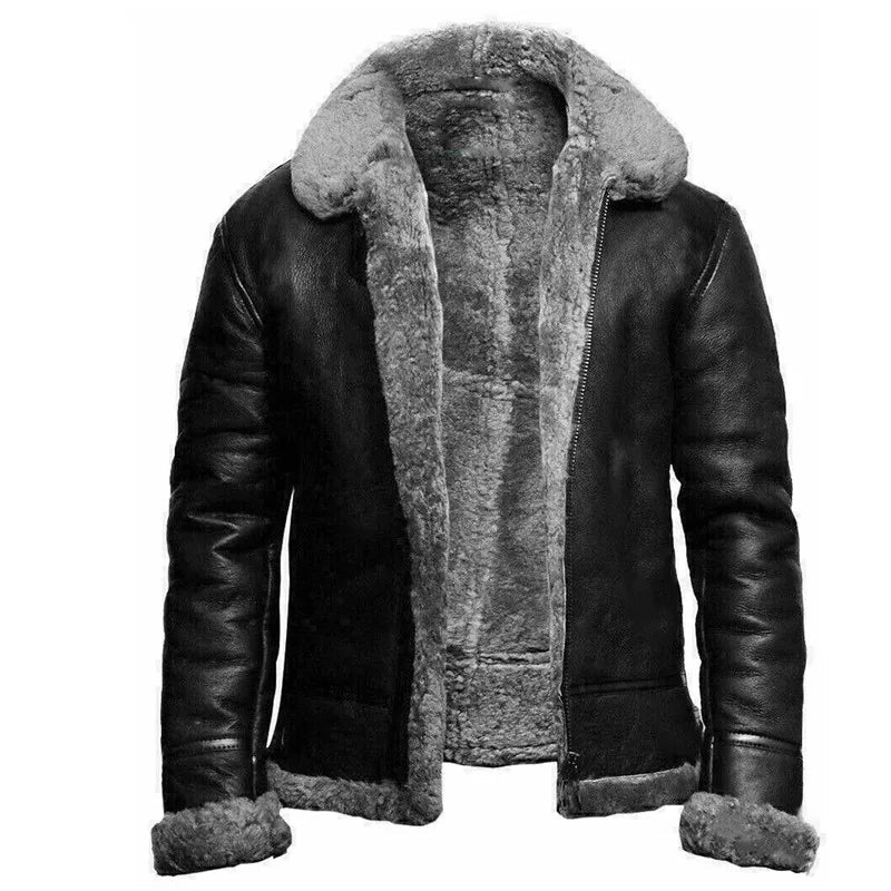 MATTIA™ | WINTERJACK IN HOOGWAARDIGE LEER