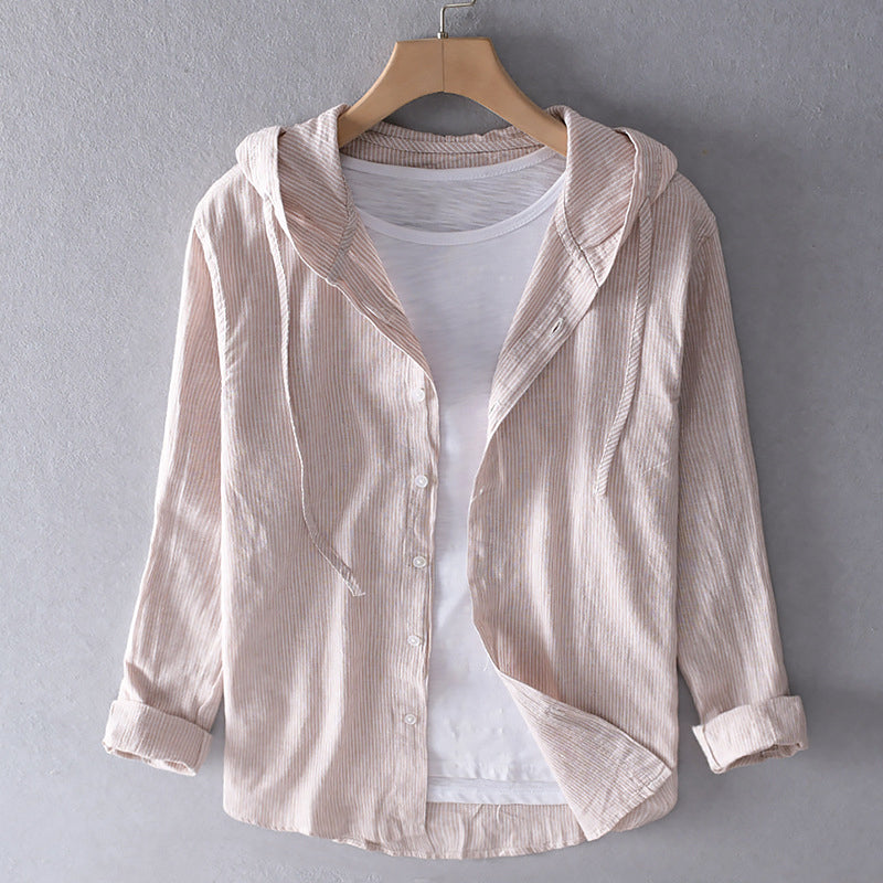 VIRGINIA | Lichte casual en veelzijdige blouse met capuchon