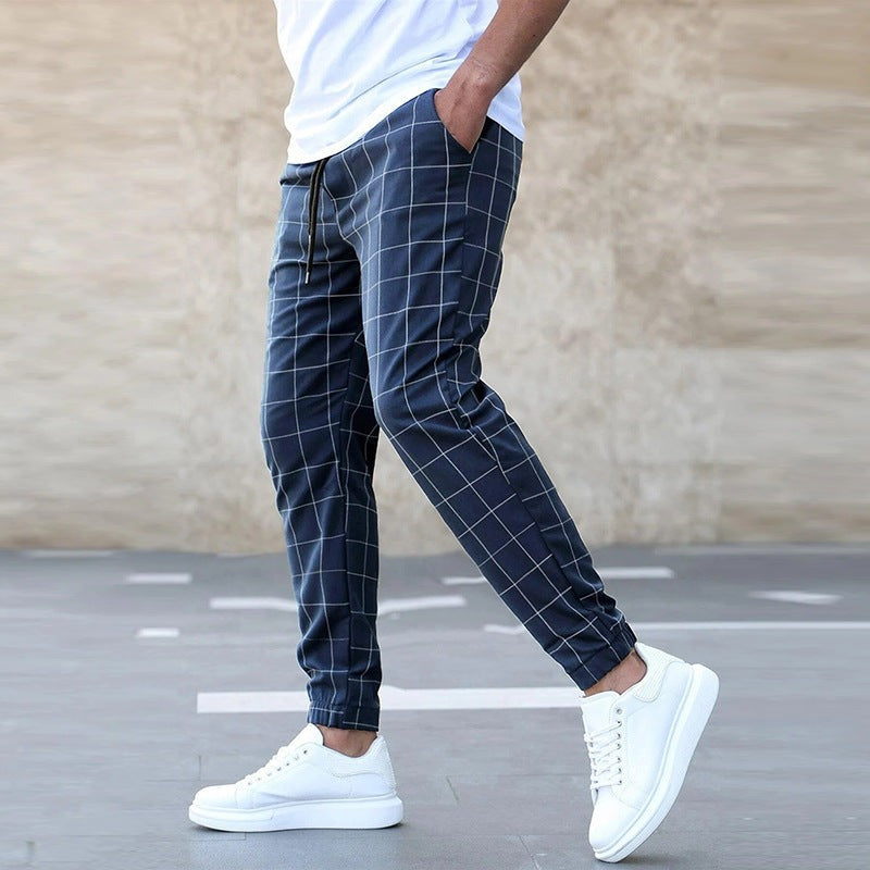 WILLEM | HEREN JOGGINGBROEK MET RUITPATROON