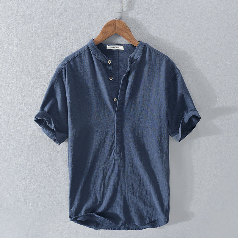 Axel | Linnen-Mix Zomerhemd voor Gemak en Comfort