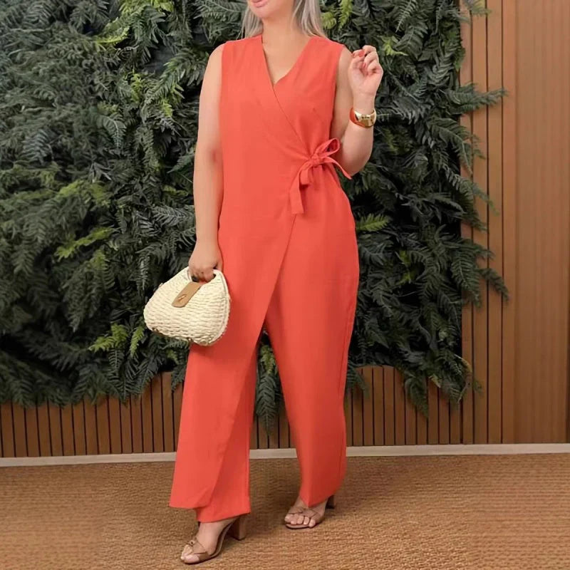 Lieve | Elegante V-hals jumpsuit
