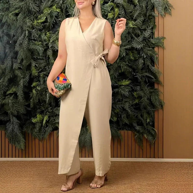 Lieve | Elegante V-hals jumpsuit